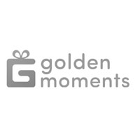 Golden Moments Logo blanco y negro