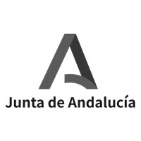 Junta de Andalucía Logo blanco y negro
